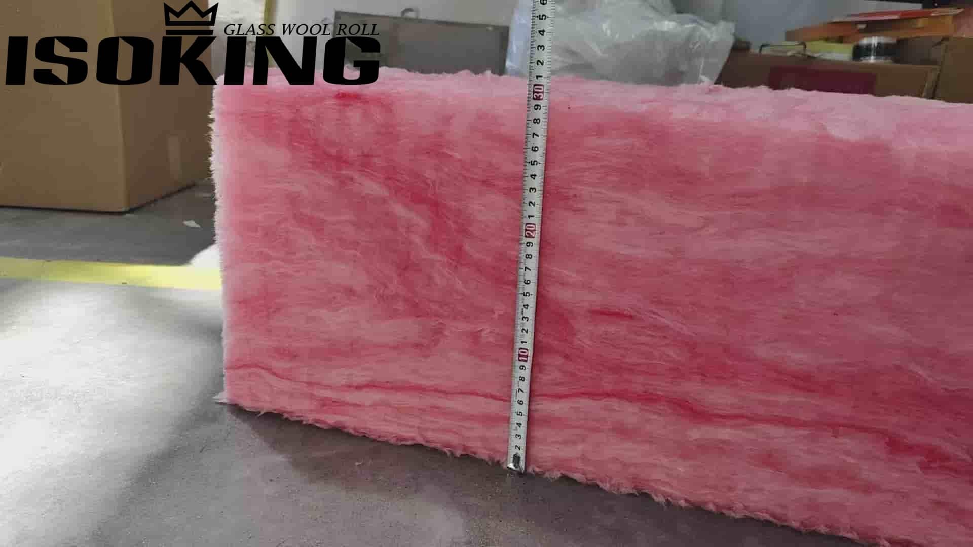 iking 300mm thickness pink fiberglass batt