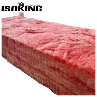 ISOKING R30 Unfaced Pink Fiberglass Batt Insulation